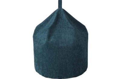 HOME Tessa Polyester Beanbag - Teal.